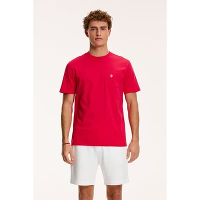 Shiwi Sur La Mer T-shirt Coral Pink Size: S | Printed T-Shirts Outlet | Heren | Blauw