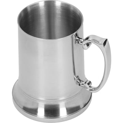 Roestvrijstalen Mok Zilver met Handvat voor Bar Hotelbenodigdheden Cocktailglas Kelk Bekers560ml gray