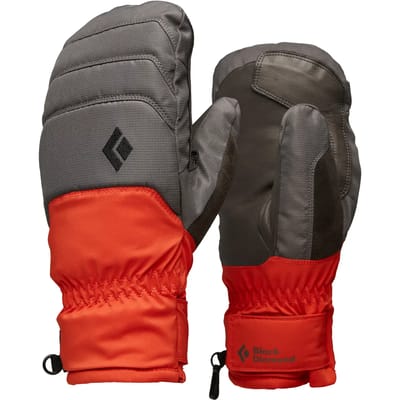Black Diamond Mission Mx Handschoenen Oranje,Grijs S Man,Vrouw