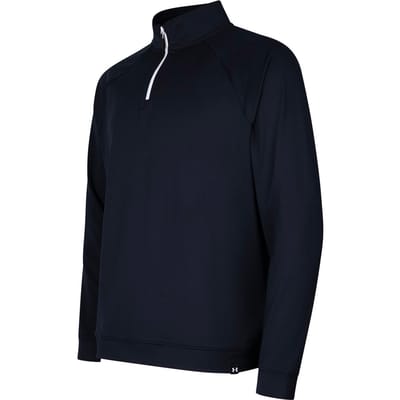 Under Armour Heren Quarter Zip Midlayer (Zwart)