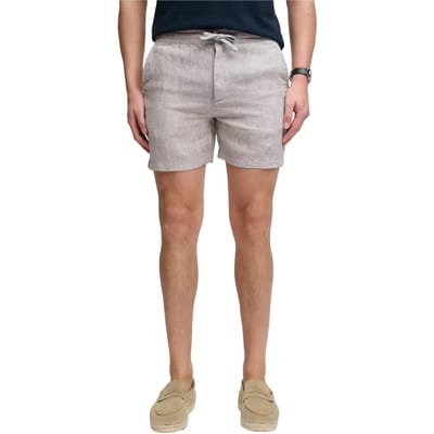 Superdry - The Merchant Store - Linnen Shorts - Heren - Korte broeken
