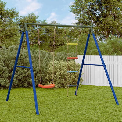 vidaXL Schommelset met schommel en ladder
