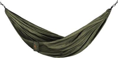 Hangmat voor Twee - Kampeerhangmat Relax - Outdoor Ontspanning - Lichtgewicht Nylon - 3x1.4 Meter - Olijfgroen