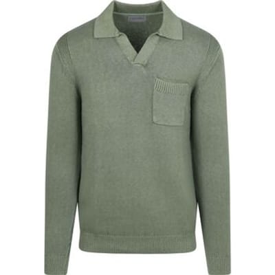 Suitable Raw Trui Riva Knit Groen - Maat L - Heren - Pullover