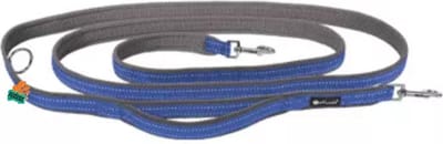 Petlando Dressuurlijn met veiligheids greep Outdoor Navy - 3 meter - 2,5 cm breed - maat M