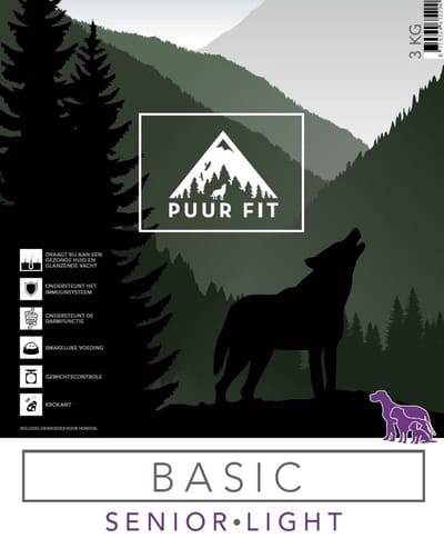 Puur Fit Basic Senior & Light 1 kilo