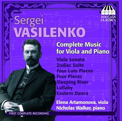Elena Artamonova - Sergei Vasilenko: Complete Music For Viola And Piano (CD)