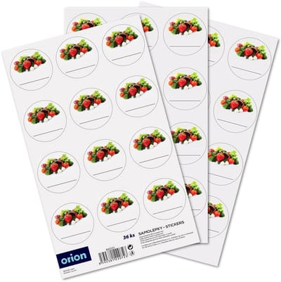Zelfklevende Etiketten voor Potjes 36 stuks - Flessen - Labels - Stickers