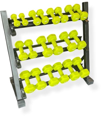 Padisport Dumbell set met rek - dumbell set met houder - dumbell rek - halterrek - dumbell opbergrek
