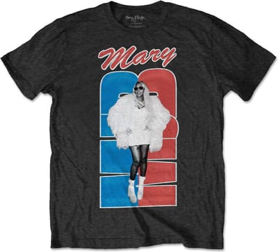 Mary J. Blige - Team USA Heren T-shirt - L - Zwart