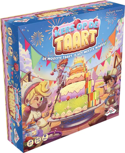 Kers op de Taart - Kinderspel - Ben jij de beste taartenbakker? - Winnaar Spiel des Jahres 2025