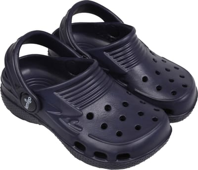LEMIGO marineblauwe, gladde slippers voor kinderen / 24