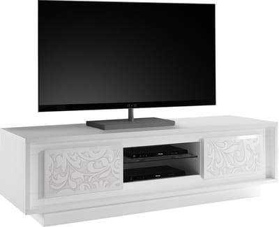 Belfurn - tv meubel SKY witte hoogglans