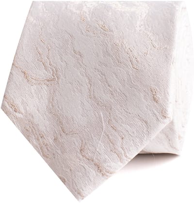 TRESANTI | ELMAR | Zijden stropdas marmer | Beige