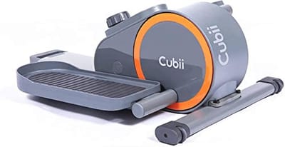 Onder bureau elliptische trainer met verlicht LCD-fitness-scherm en instelbare weerstand