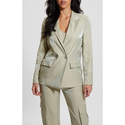 GUESS  Eco Adriana Blazer Dusty Fern Multi Taglia: XS | Blazers Outlet | Donna