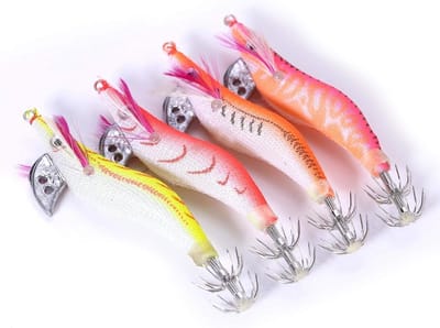Dailygoods- Garnalen Aas - Jigging Lokaas - Inktvis Lokaas - Octopus Aas - Vissende Garnalen - Hoogwaardige Aas - Vissersaas