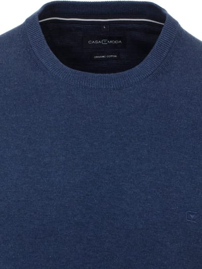 Casa Moda Trui Met Ronde Hals Organic Cotton 423980800-144 - L