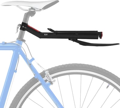 V.P. Bagagedrager met Spatbord voor Fietsen - Geschikt voor Mountainbikes en racefietsen - Incl. Reflector - 48x12 cm