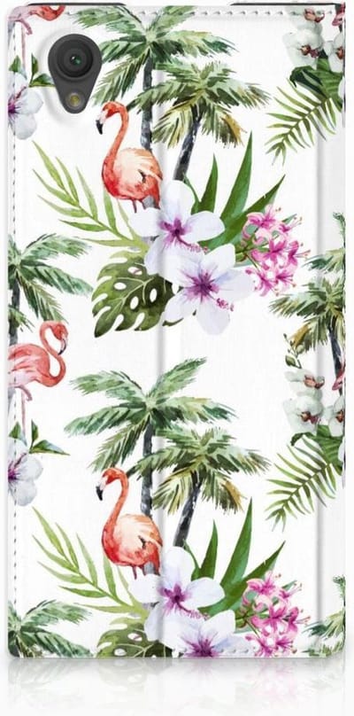 Sony Xperia L1 Hoesje maken Flamingo Palms