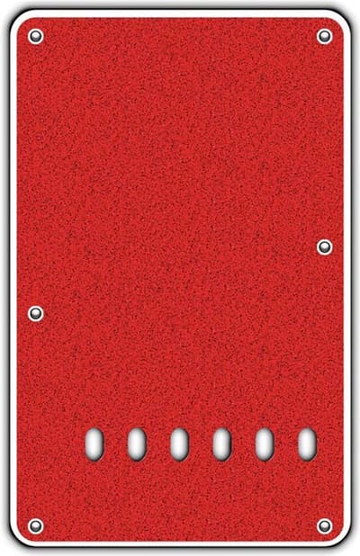 Boston BP-213-SRD back plate, string spacing 11,2mm, 2 ply, standard Stallion, 86x138mm, sparkling red