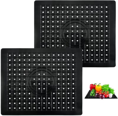 MTTproducts- Afdruipmat Antislip - Siliconen Gootsteenmat - Inklapbaar - Hittebestendig tot 230 °C - Flexibel en Duurzaam - Uniek Ontwerp voor Snelle Droging - Keukenmat