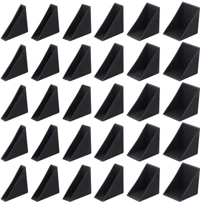 Dailygoods- Hoekbeschermers 36 Stuks - Driehoekige Randbeschermer - Transparant Plastic - Bescherming voor Fotolijst/Spiegel - Schokbestendig - Veiligheid voor Baby's - Hoekbescherming
