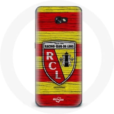 Coque - RCL Lens - Samsung Galaxy A3 2017 - Jaune et Rouge - Souple - Synthétique jaune
