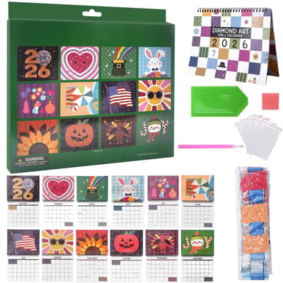 Dailygoods - Wandkalender 2024 - Perfect voor Planning