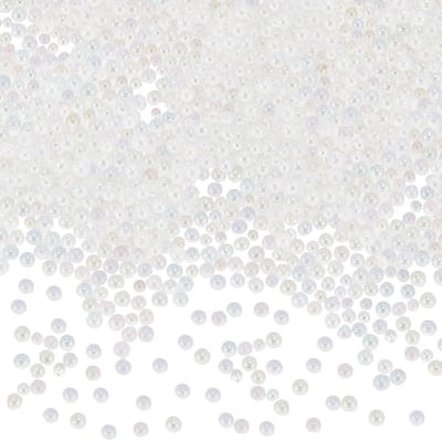 100g Mini Bubble Beads Transparante Geen Gat Kralen voor Vaasvulling, Creatief Knutselmateriaal, Kleurige Waterdruppels en Miniatuur Decoratie