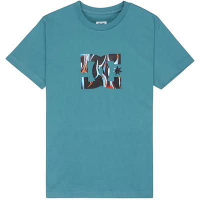 Dc Shoes Star Filled T-shirt Met Korte Mouwen Blauw 14 Years Jongen