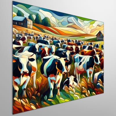 Kunstprint | Wanddecoratie | Dibond | 30 × 30 cm