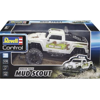 Revell Control 24643 New Mud Scout 1:10 RC modelauto voor beginners Elektro Monstertruck Achterwielaandrijving