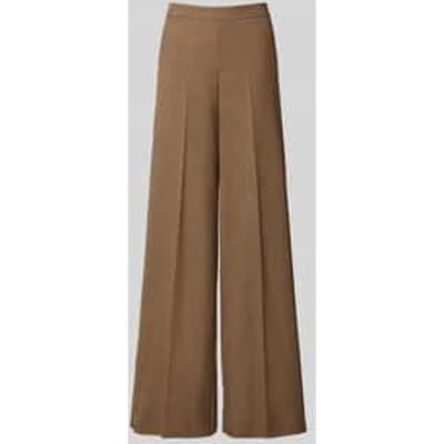 relaxed fit stoffen broek met scheerwol model 'GHINEA'