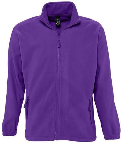 SOL'S Fleecejacket North L742 - Dark Purple - L