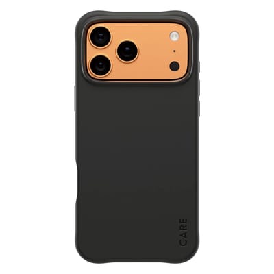 CARE by PanzerGlass Fashionable Case Samba met MagSafe voor de Apple iPhone 17 Pro Max - Zwart