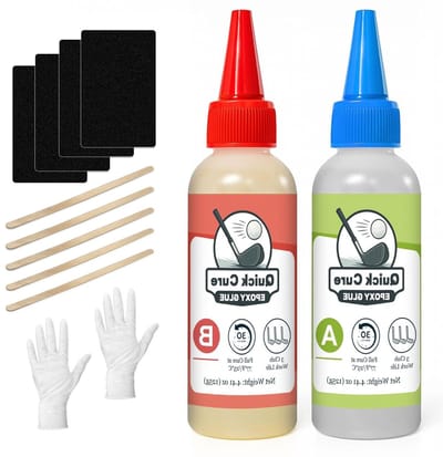 Snelle Uitharding Epoxyhars voor Golfclubs, 250 ml, Geschikt voor Schachten van Grafiet en Staal, Ideaal voor Putter, Driver en IJzers