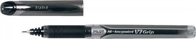 Pen Roller Pilot V7 Grip Zwart Klot 0,5 mm (12 Stuks)