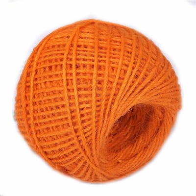 Kleurige Jute Koord 2 mm - Natuurlijke Jute Touw voor Creatieve DIY Projecten, Stevig en Scheurbestendig, Perfect voor Handwerk en Decoratie
