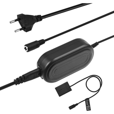 Andoer DR-110 adaptateur secteur NB-13L batterie factice Kit de coupleur cc accessoire de remplacement pour Canon EU Plug
