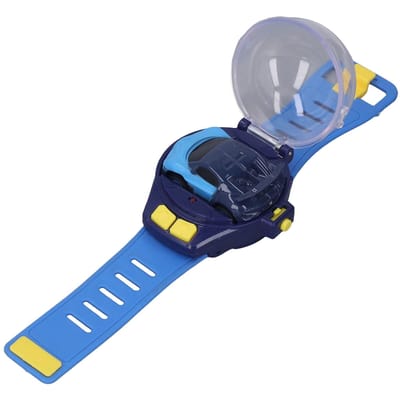 Mini RC Auto Horloge Speelgoed 2.4GHz USB Opladen Gevechts Horloge Race Speelgoed Pols Raceauto Horloge Speelgoed voor blue
