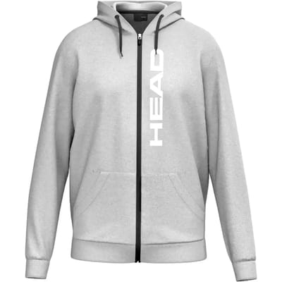 HEAD Club Original Full Zip Sportjas Heren-Lichtgrijs