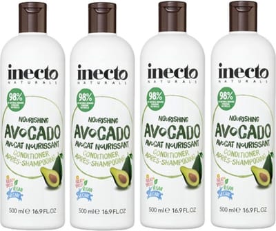 Inecto - Avocado Conditioner - 4 pak - Natuurlijk - Voedend
