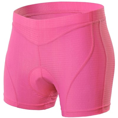 Femmes sous-vêtements de cyclisme 3D rembourré vtt vélo cyclisme sous-vêtements de cyclisme Shorts M rose