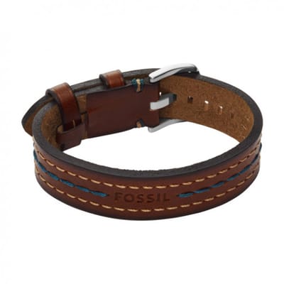 FOSSIL JF04949040 Heren Armband (sieraad) 261 mm - Bruin