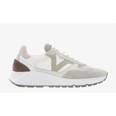 VIA VAI Owen Cody Sneakers Heren - Leer,Mesh,Su�de,Textiel - Bruin