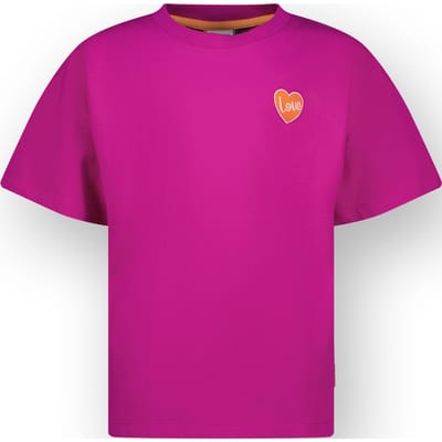Vingino Girls Hannemare T-shirt Aster Pink Size: 10 | T-shirts Outlet | Unisex | Roze
