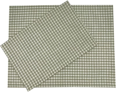 Rut placemat lindengreen - set van 2