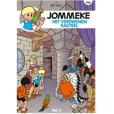 Het Verdwenen Kasteel - Jommeke Strip - Nieuwe Look