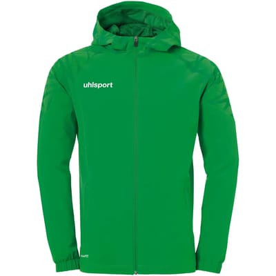 Uhlsport Goal 25 Sweater Met Kap Kinderen - Groen / Lagoon | Maat: 128